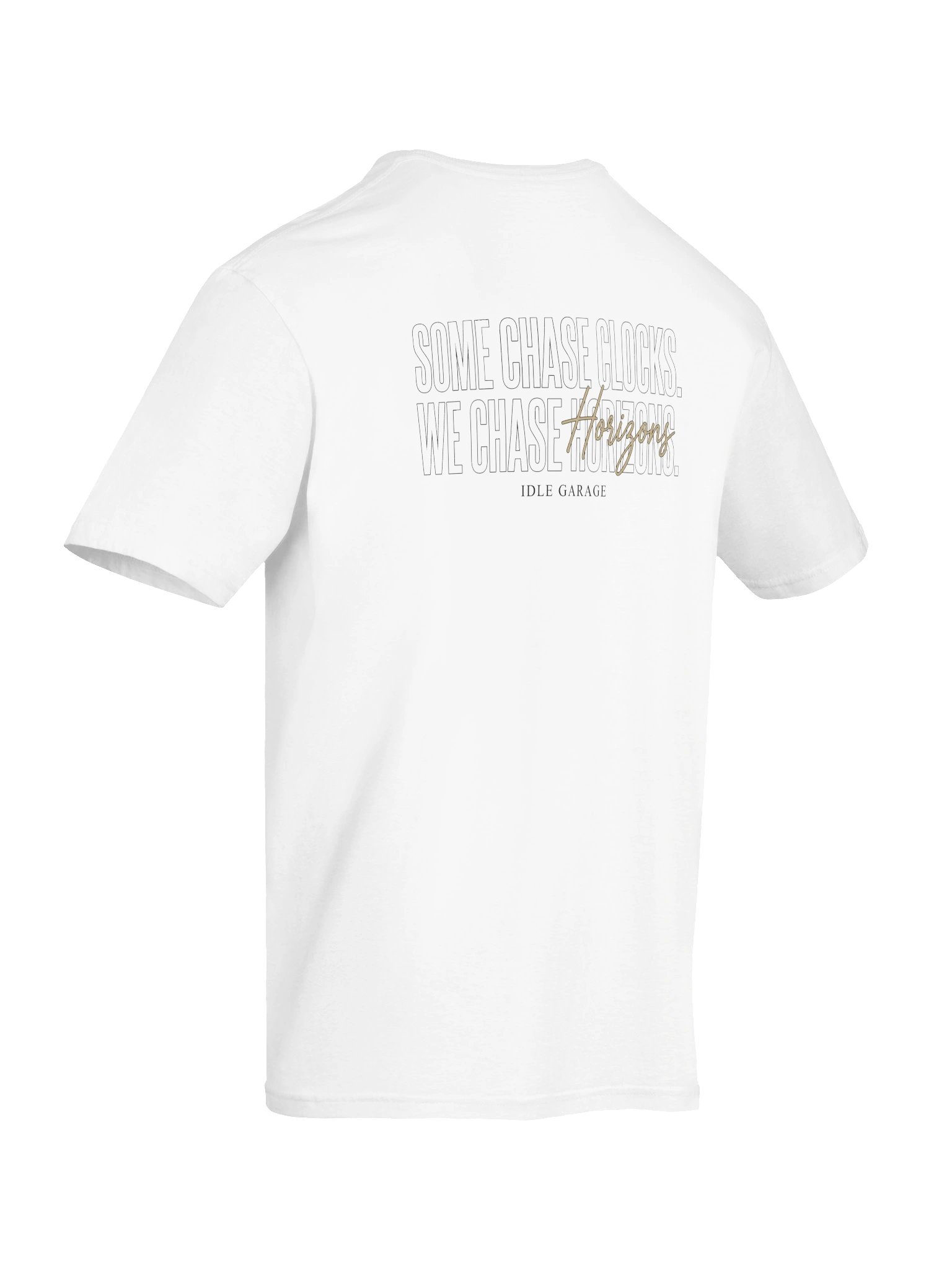 Idle Garage Gold Logo Tee product image (8)