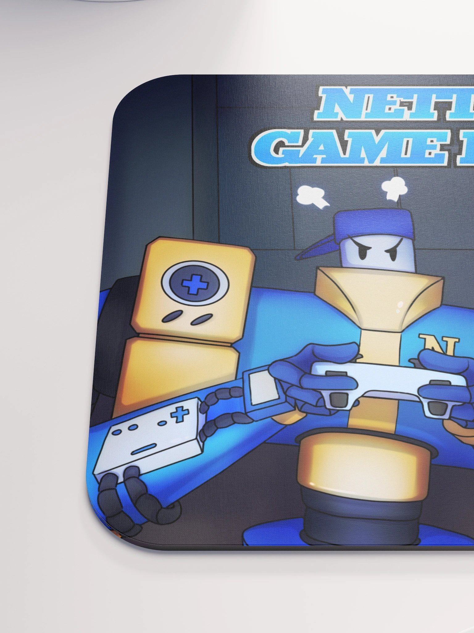 Netto's Game Room - Late Night Gaming Mouse Pad product image (6)