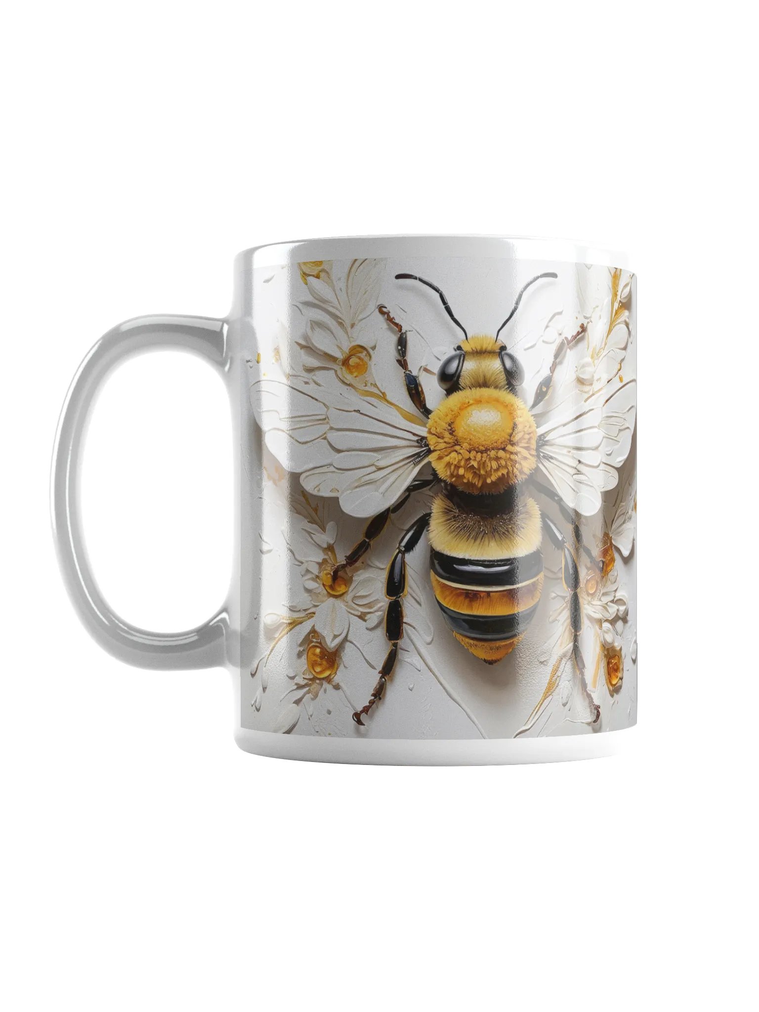 Bee’s Flight Ceramic Mug product image (6)
