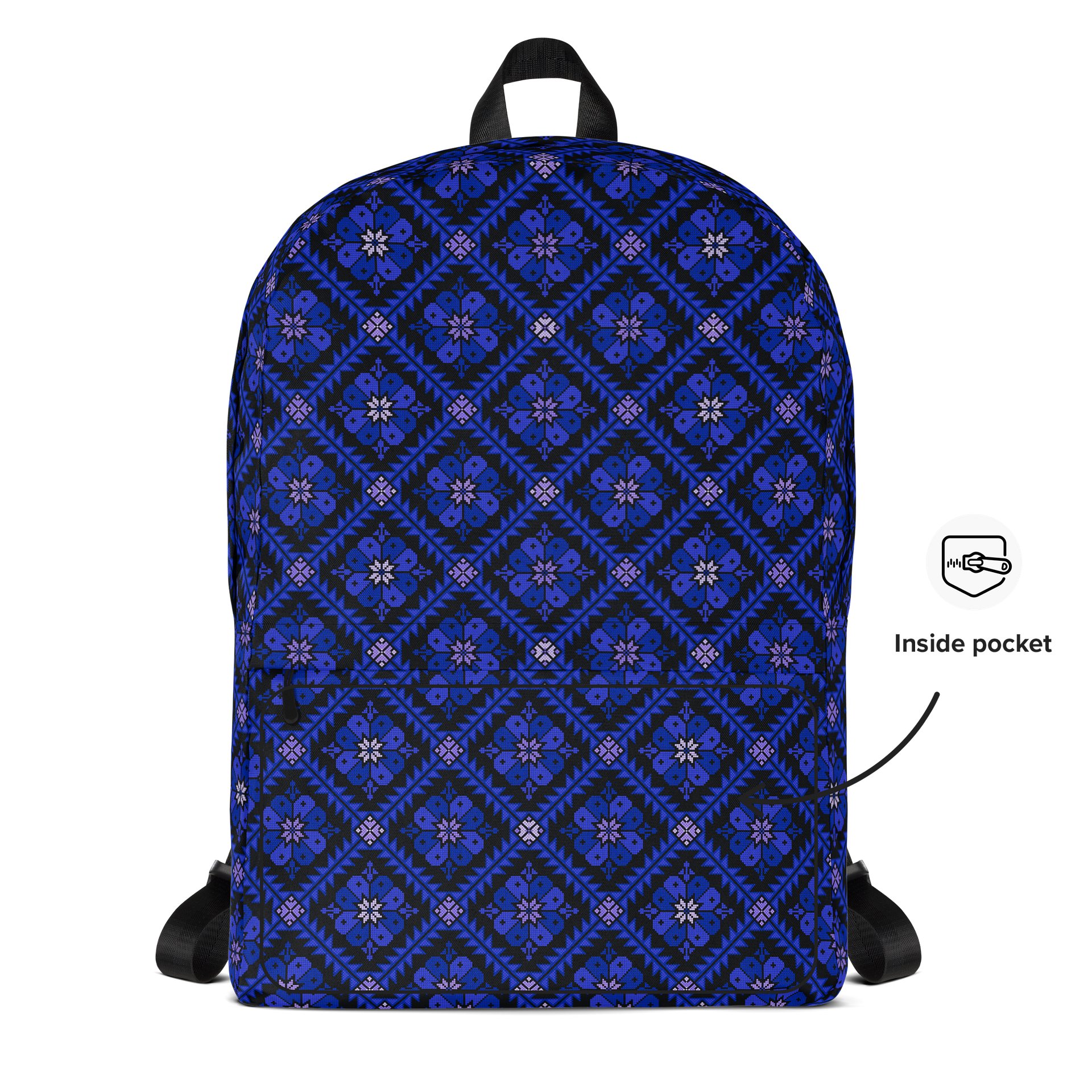 Blue Tatreez Backpack product image (5)