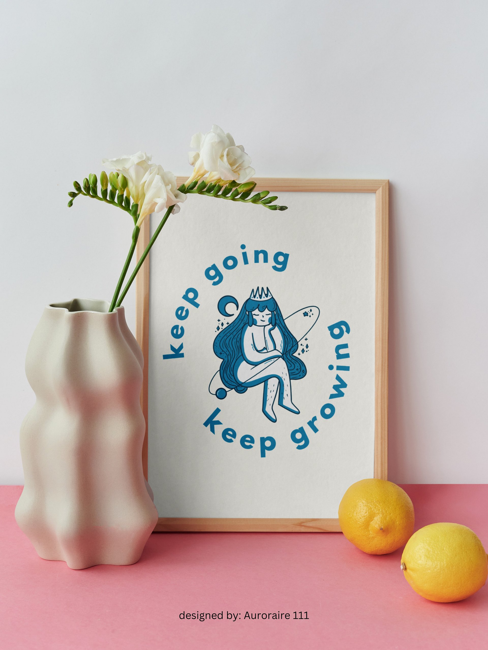 Keep Going - Printable Wall Art | Digital Poster Download | Multiple Sizes Included product image (5)