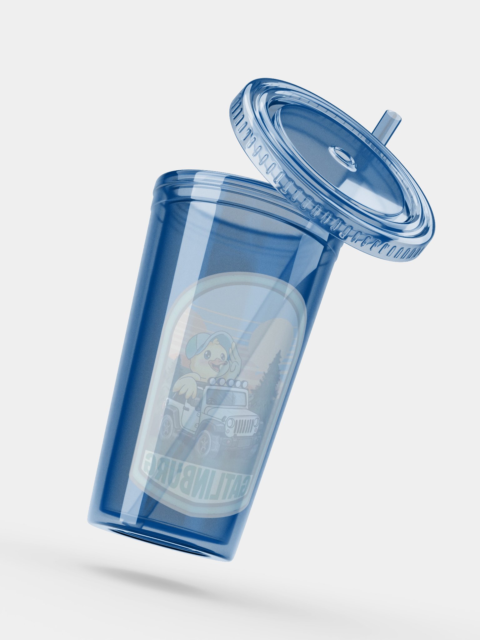 Gatlinburg Jeep Invasion Duck Tumbler — Event Edition product image (5)