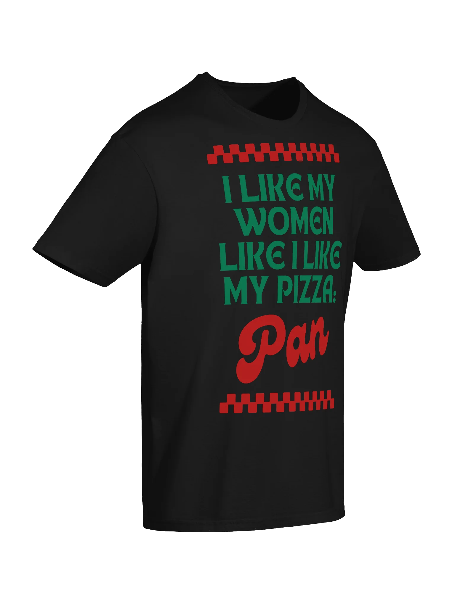 Bisexual Pride Shirt | “I Like My Women Like I Like My Pizza: Pan” | Funny LGBTQ+ T-Shirt | Queer Pride Gift product image (40)