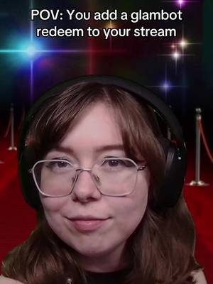It was harder to pose on the spot than I expected. 😂 💃🏻 #TwitchStreamer #Glambot #TwitchClips 