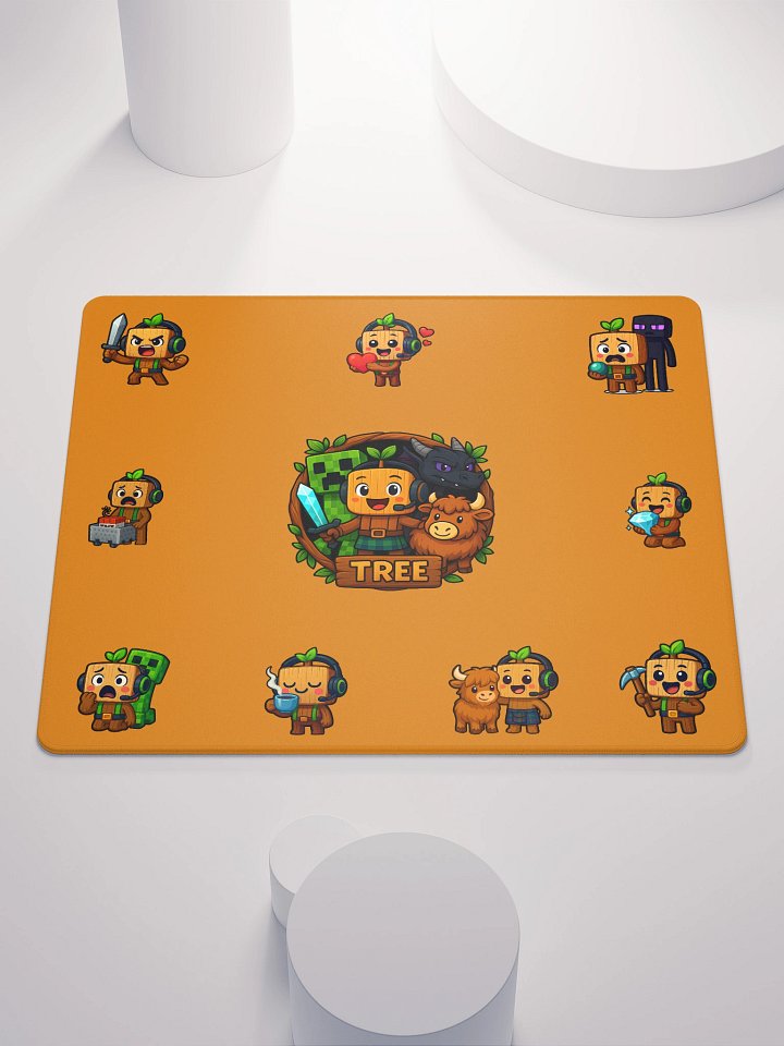 Tree Mouse Mat Orange product image (1)