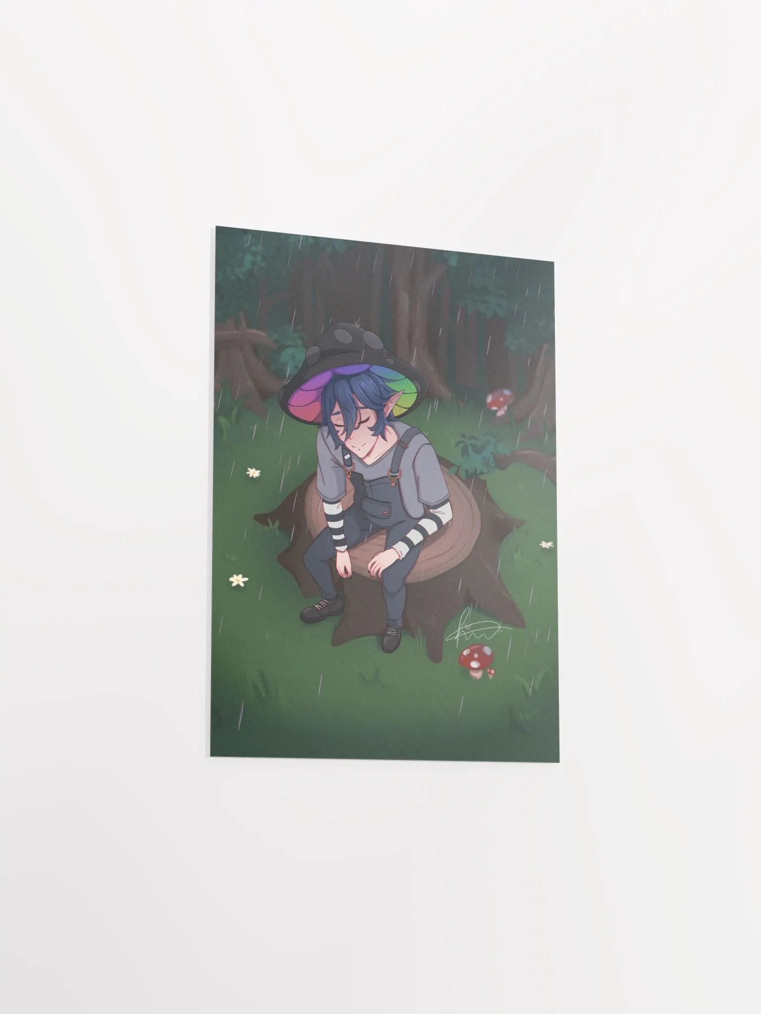 Rainbow Hat Poster product image (3)