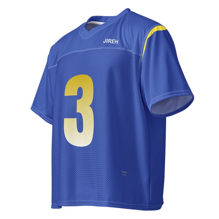Jireh Jersey - Blue (LA Rams) | John 1:1 Co. product image (2)