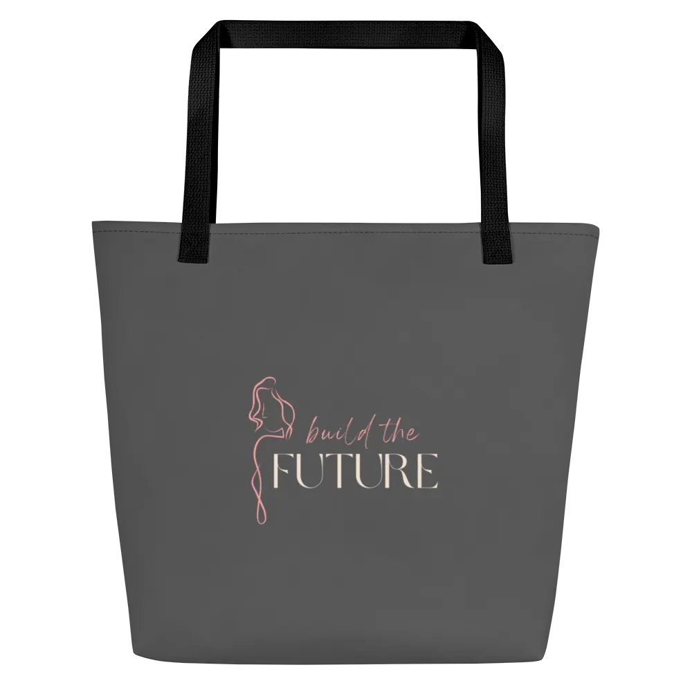 Large Tote Bag w/ Pocket LTFB0118 product image (1)