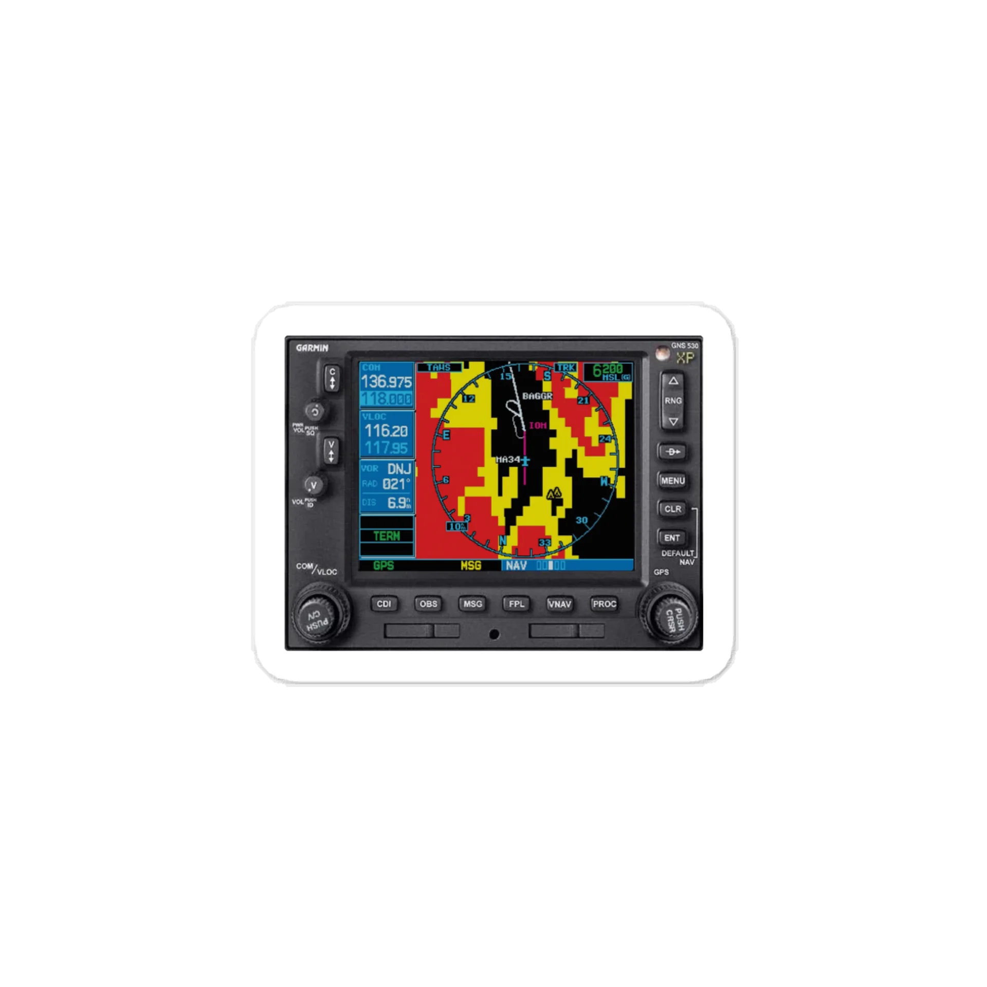 GNS 530 Sticker product image (2)