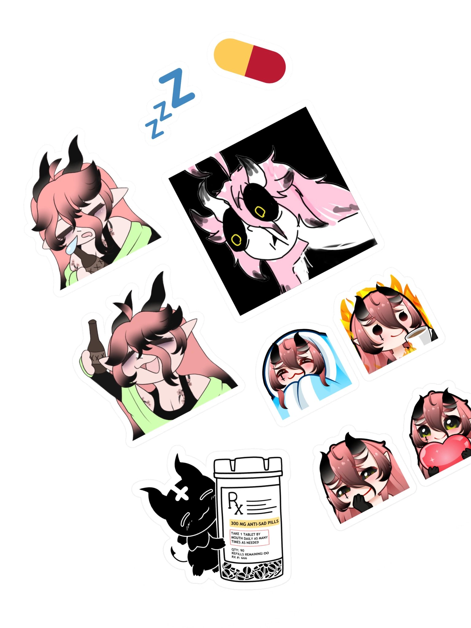 Pickle Sticker Sheet product image (1)