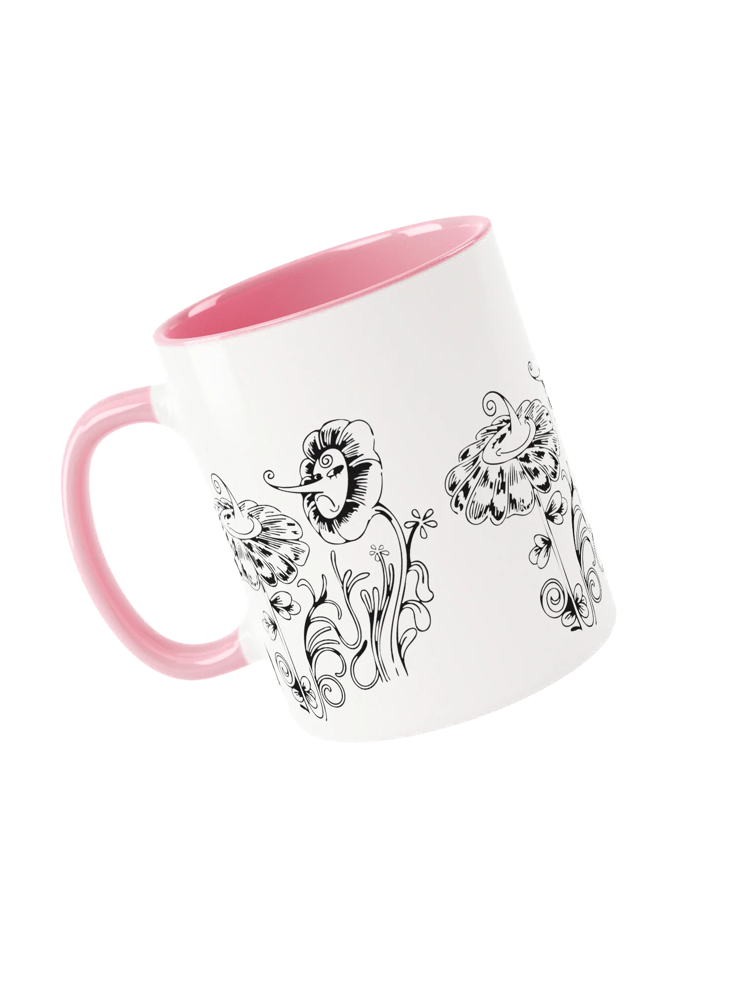 snooty flowers coffee mug product image (13)