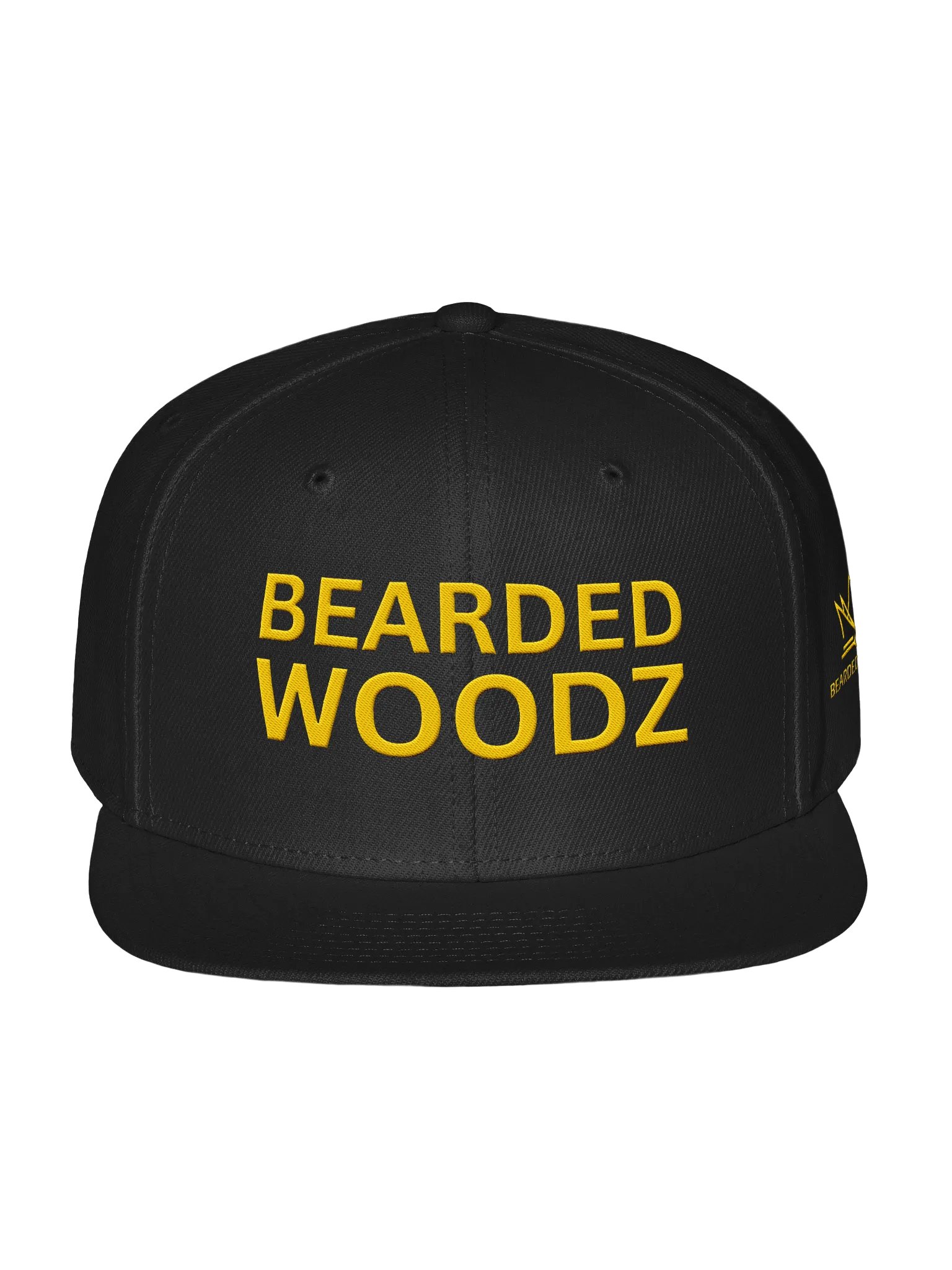 Bearded Woodz Snapback (Gold Embroidery) product image (1)