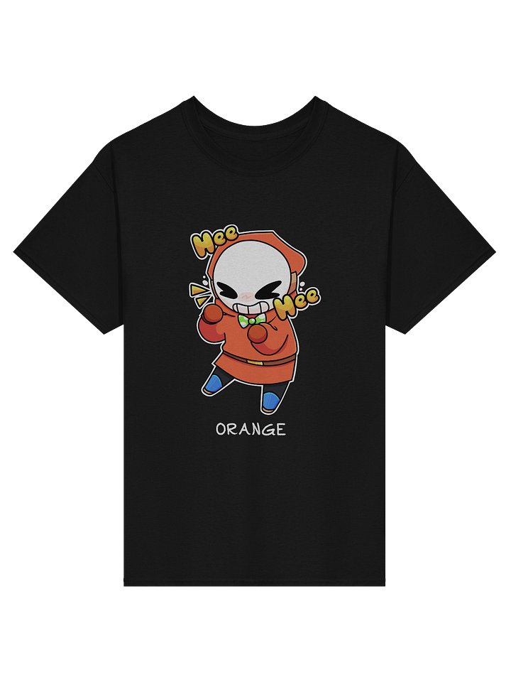"Heehee" - Orange SG Shirt BLACKOUT product image (1)