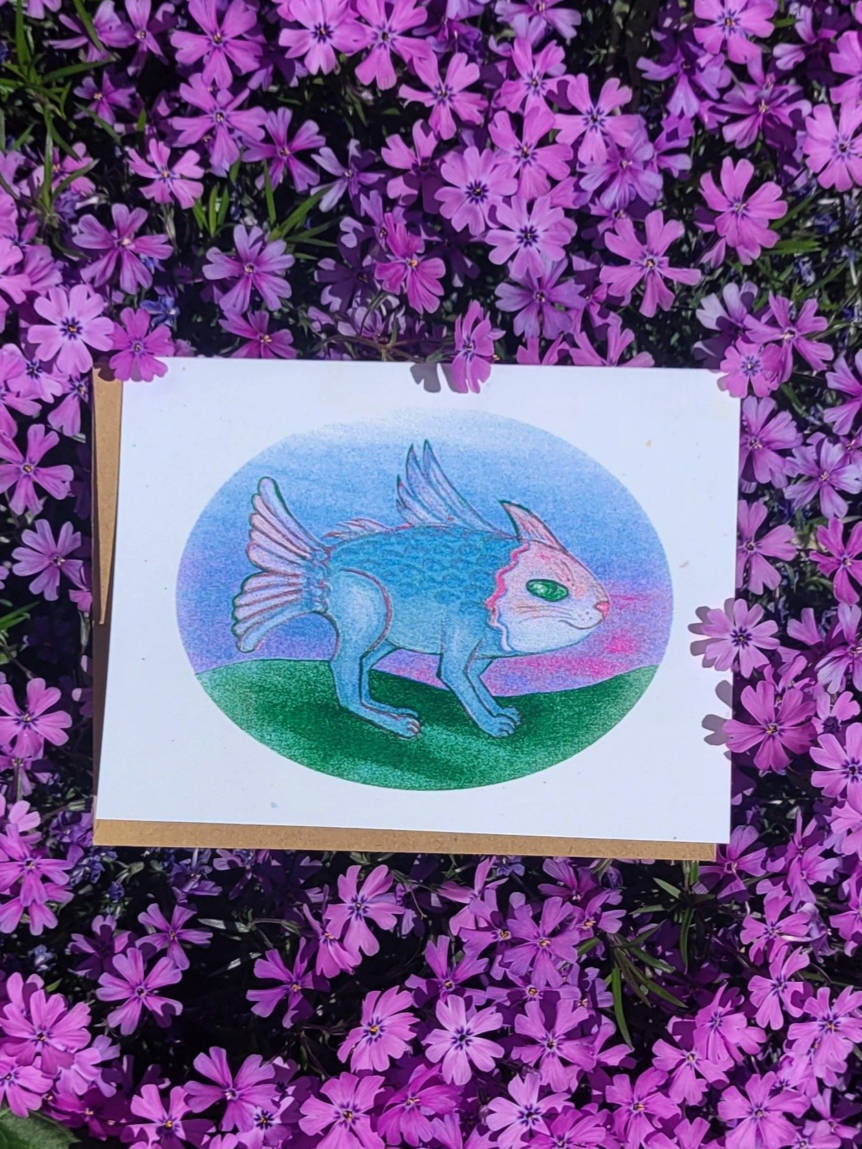 Catfish Riso Card product image (1)