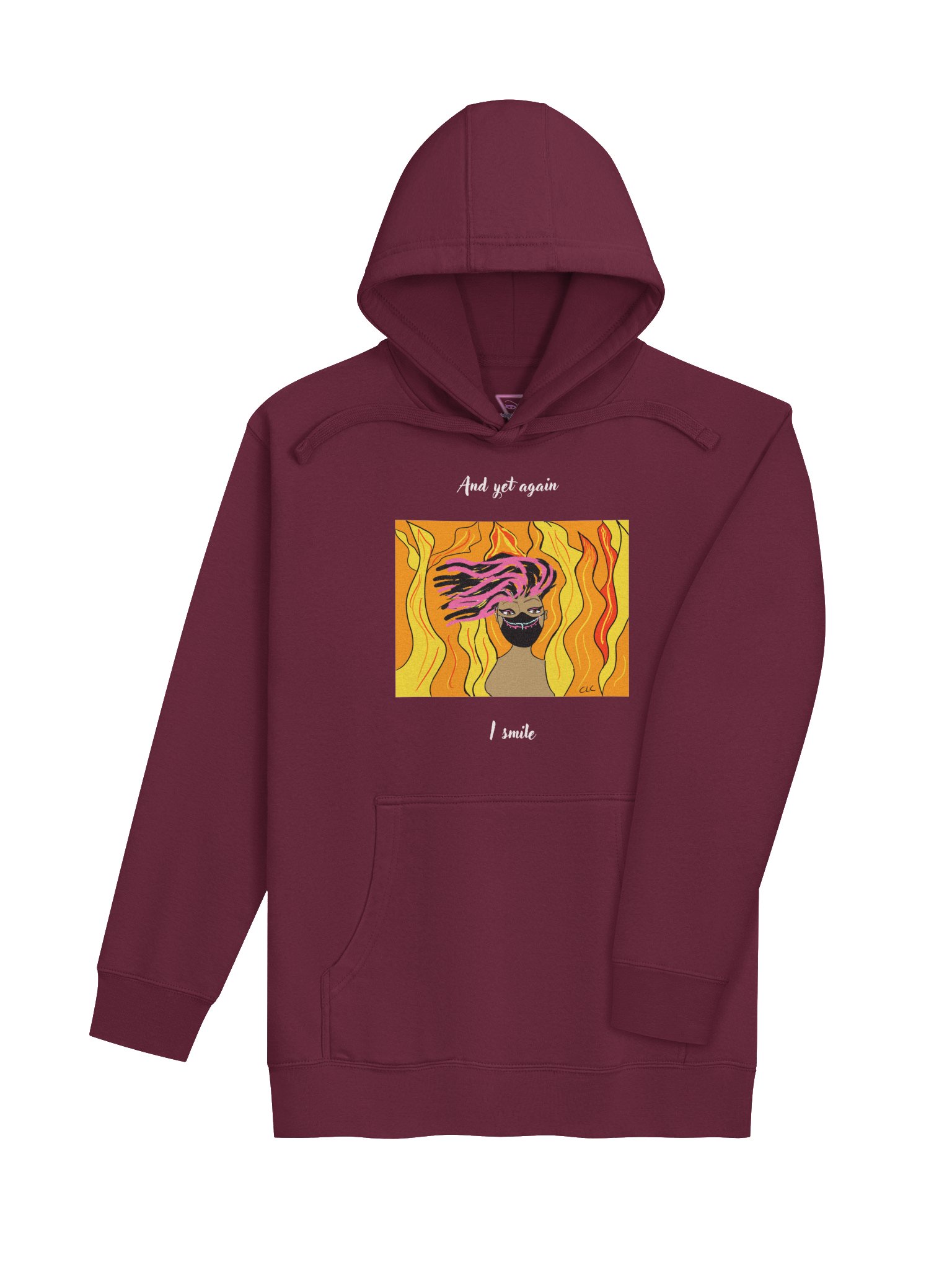 And Yet Again I Smile hoodie product image (4)