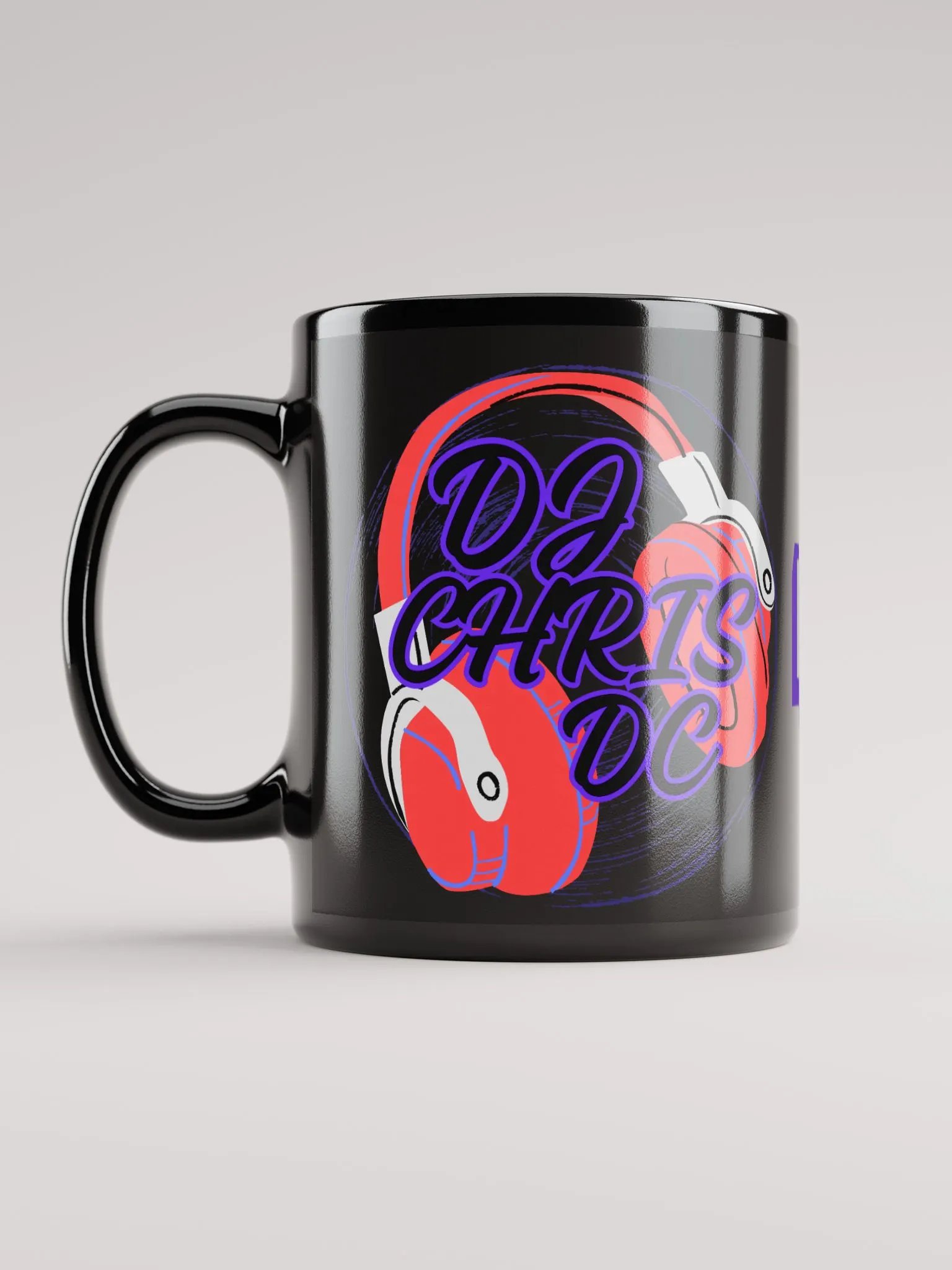Black Mug With Red Graphic product image (6)