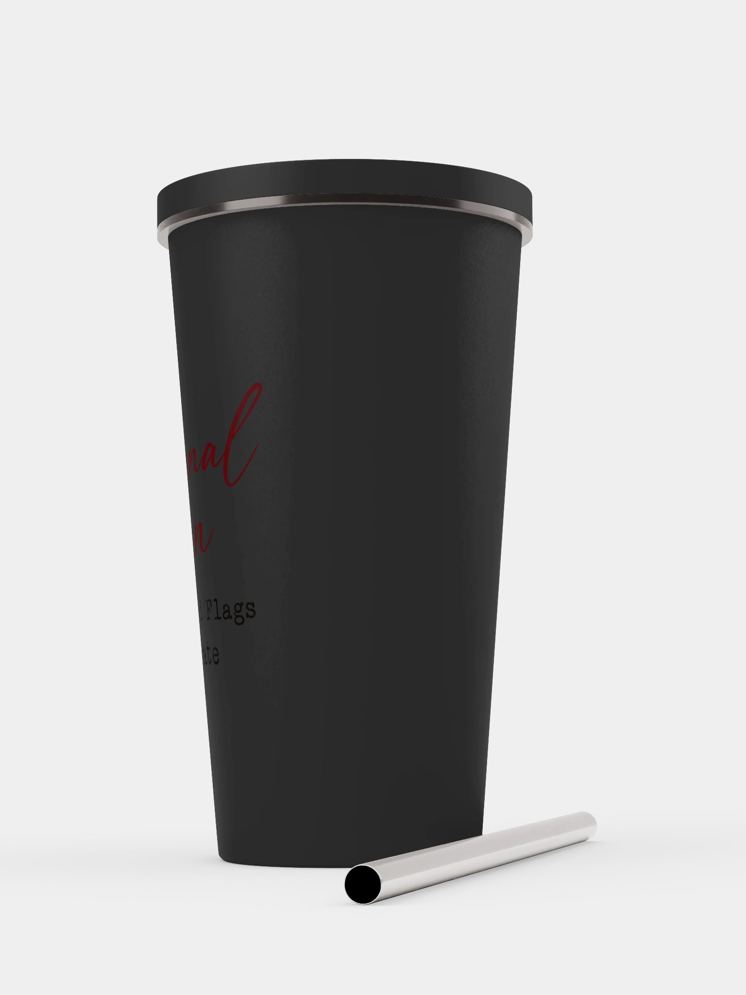 The Only Red Flags I Tolerate - Coffee Tumbler product image (26)