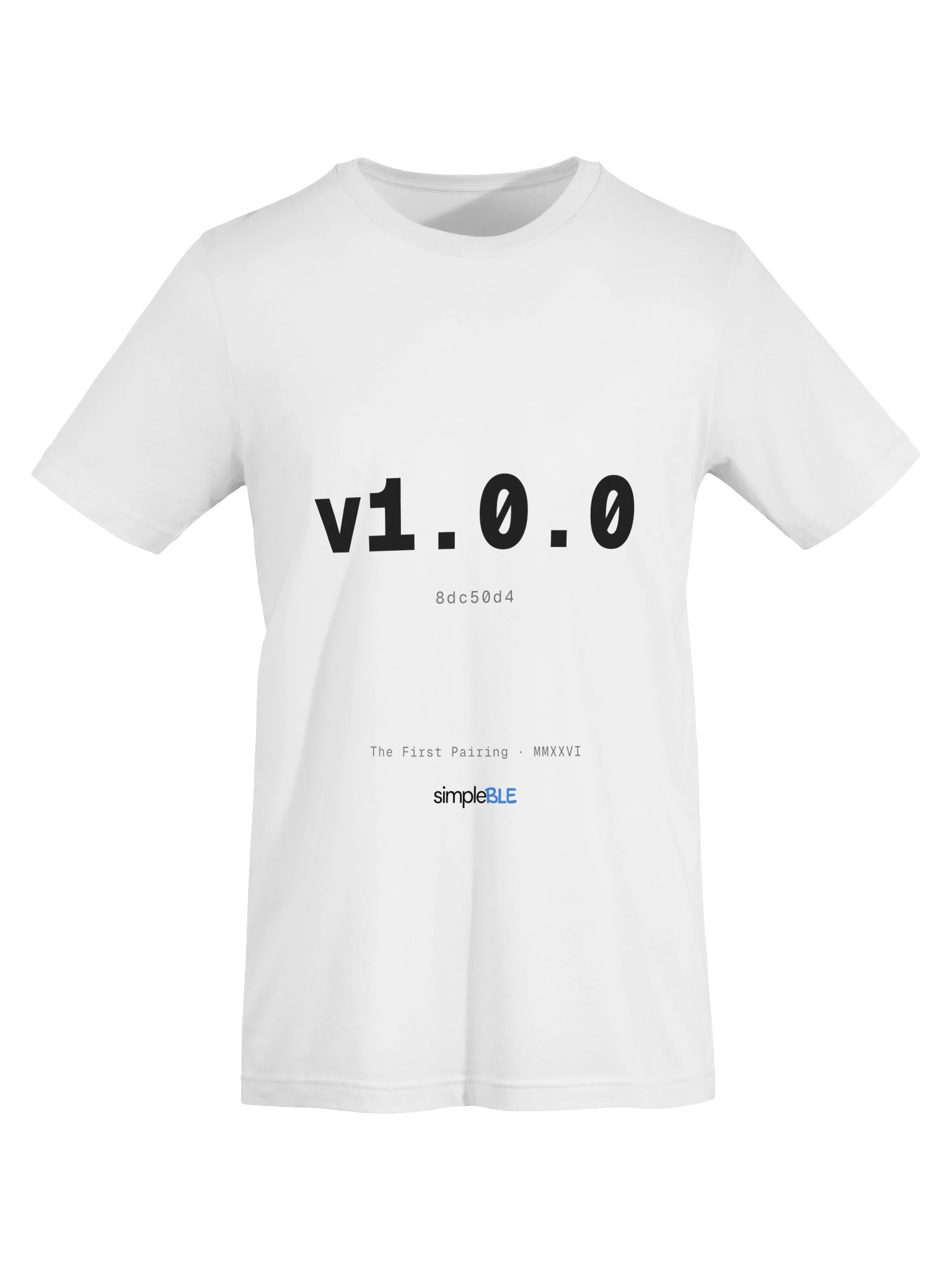 First Pairing Tee — v1.0.0 product image (2)