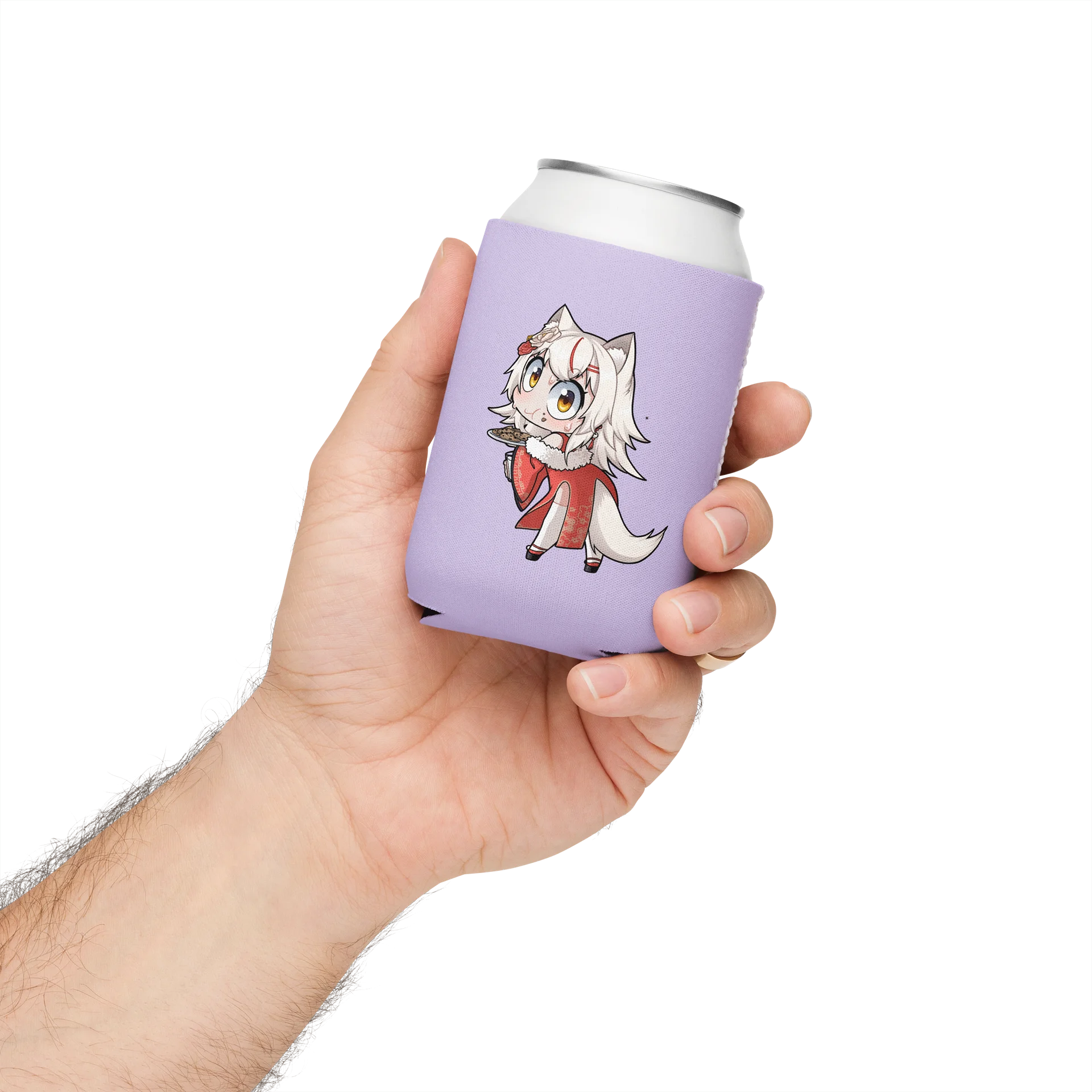 Caught! Coozie with Rose Logo product image (4)
