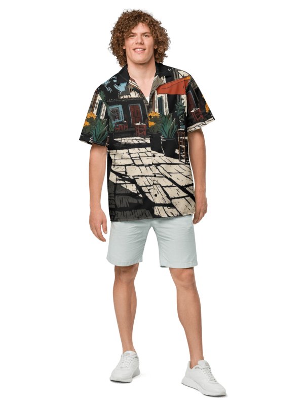 Sunlit Alley Hawaiian Shirt product image (2)