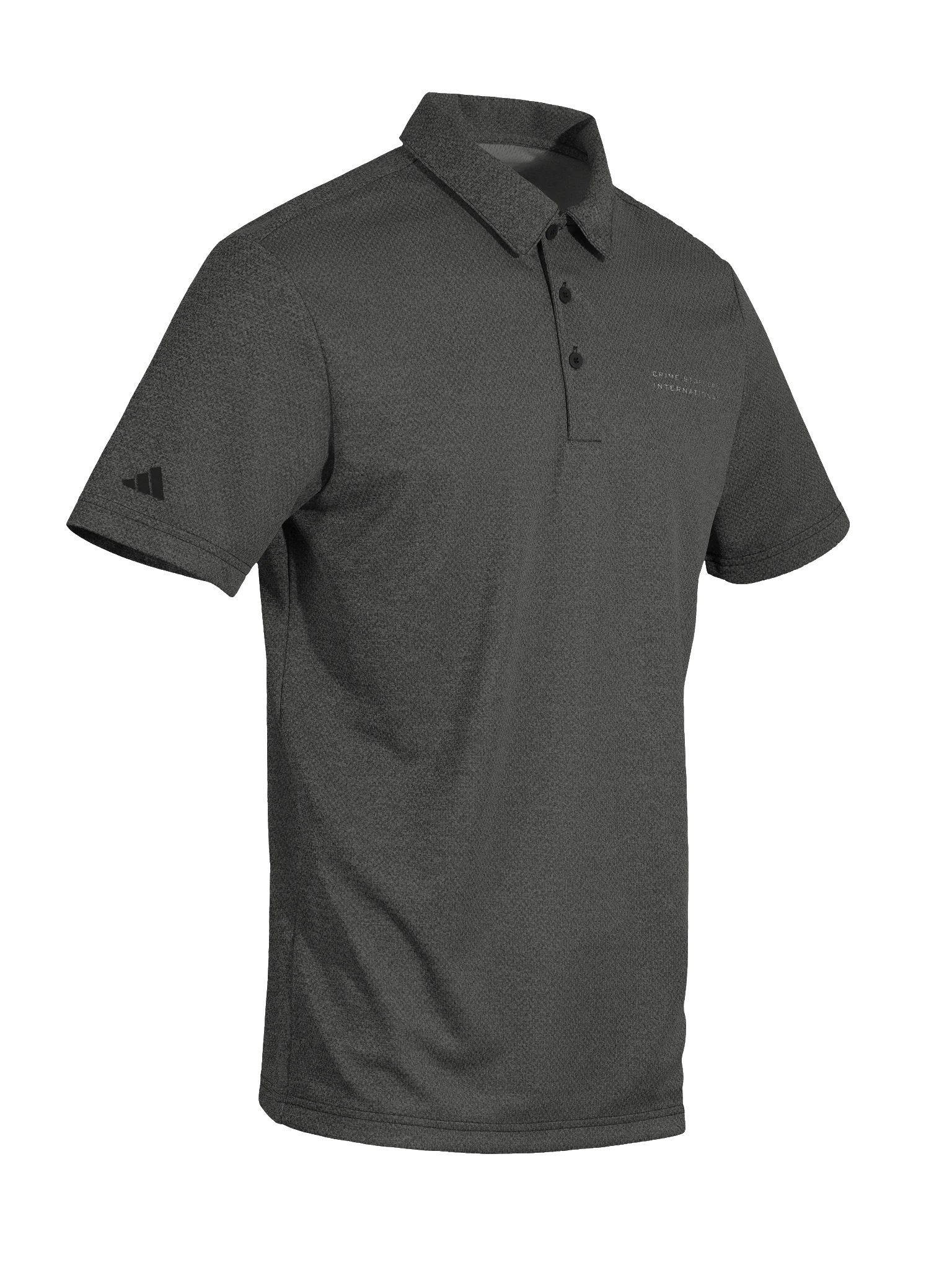 Crime Stoppers International Adidas Space-Dyed Polo product image (4)