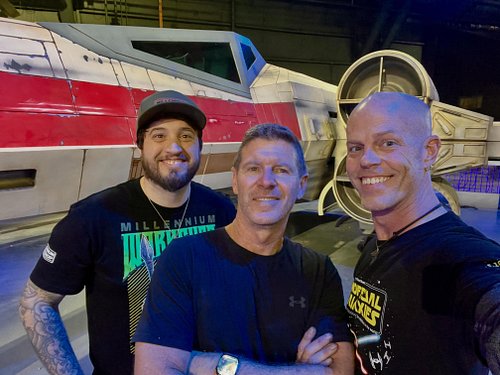 Such a blast yesterday hanging out with @rickprince @tkcc71_ ! Make sure to check out the Star Wars exhibit at Air Force Muse...