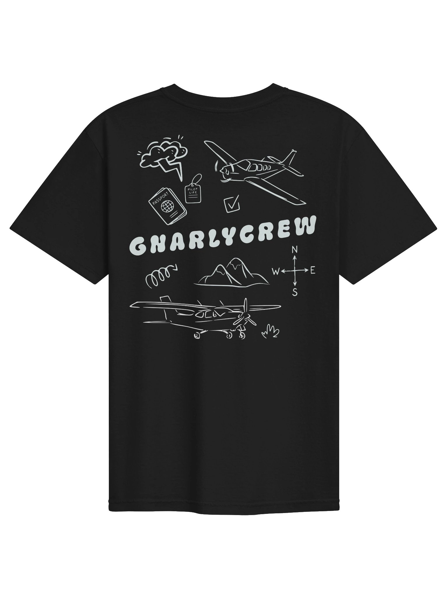 Black Doodle Tee product image (6)