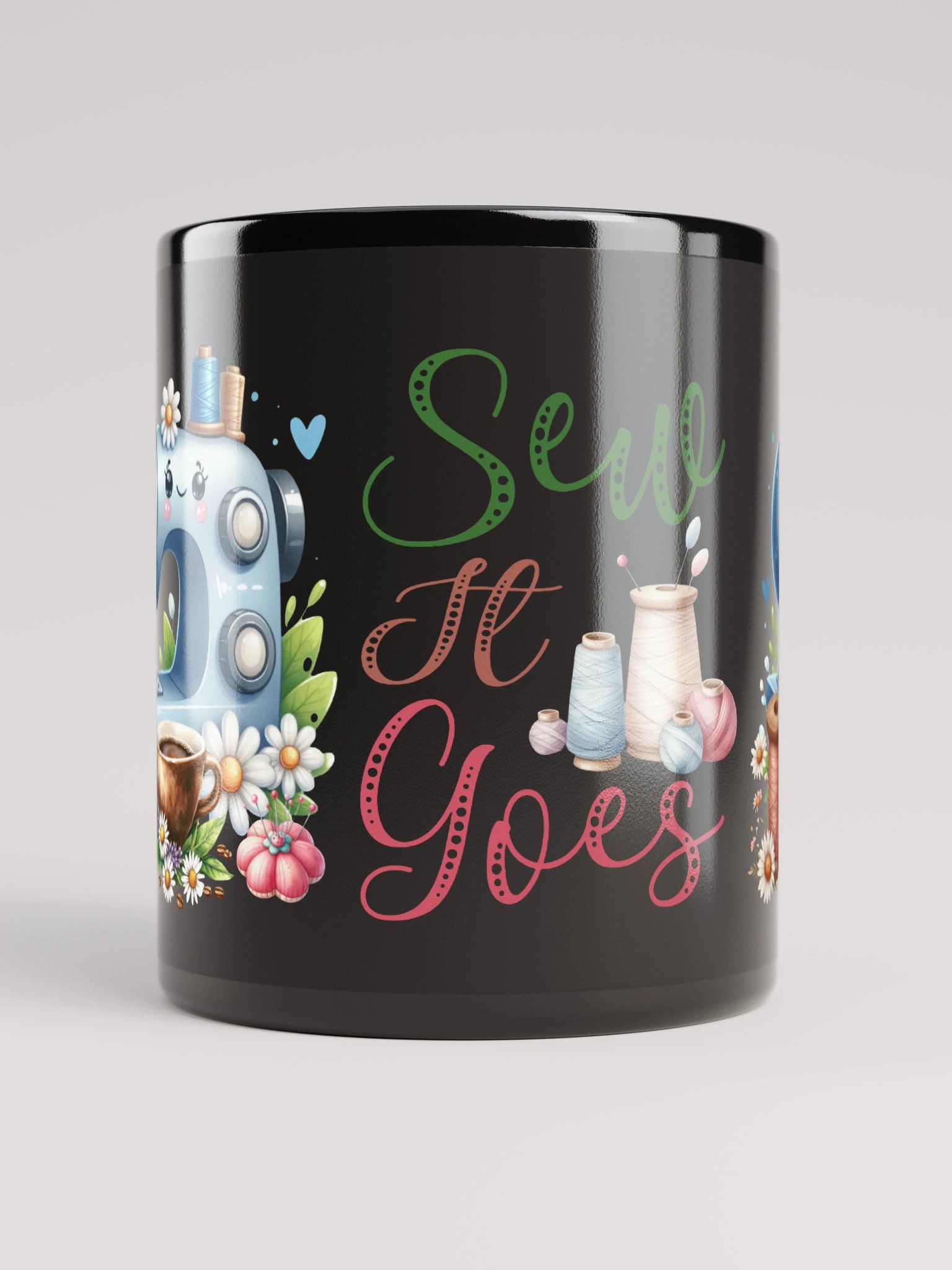Sew It Goes Sewing Machines Mug product image (9)
