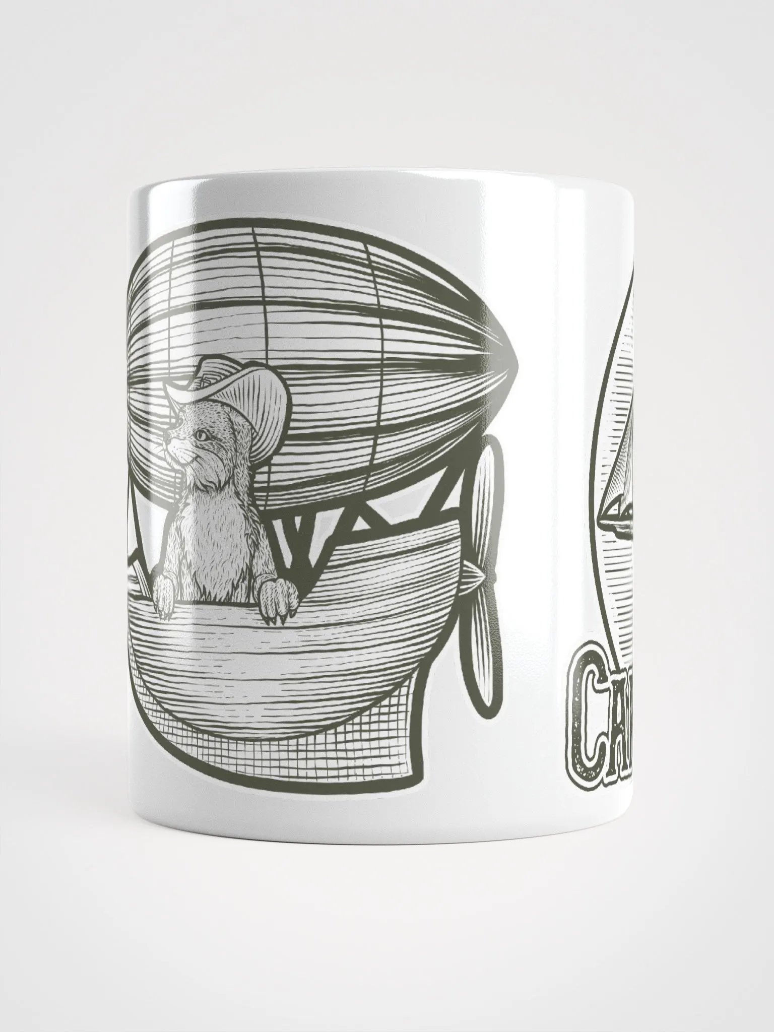 Vintage Airship Mug product image (5)