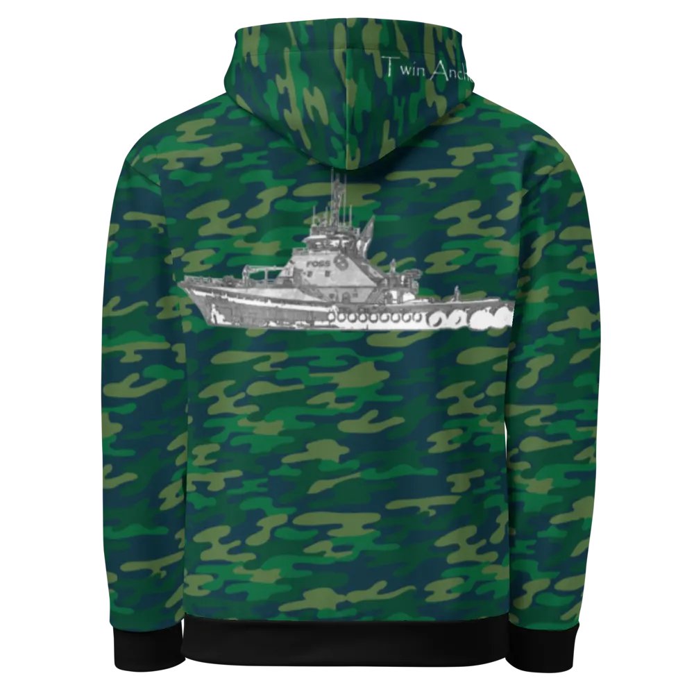 Sketch Garth Foss Tug (Teal Camouflage) – Performance Marine Wear | Twin Anchor Apparel North Current Line product image (3)