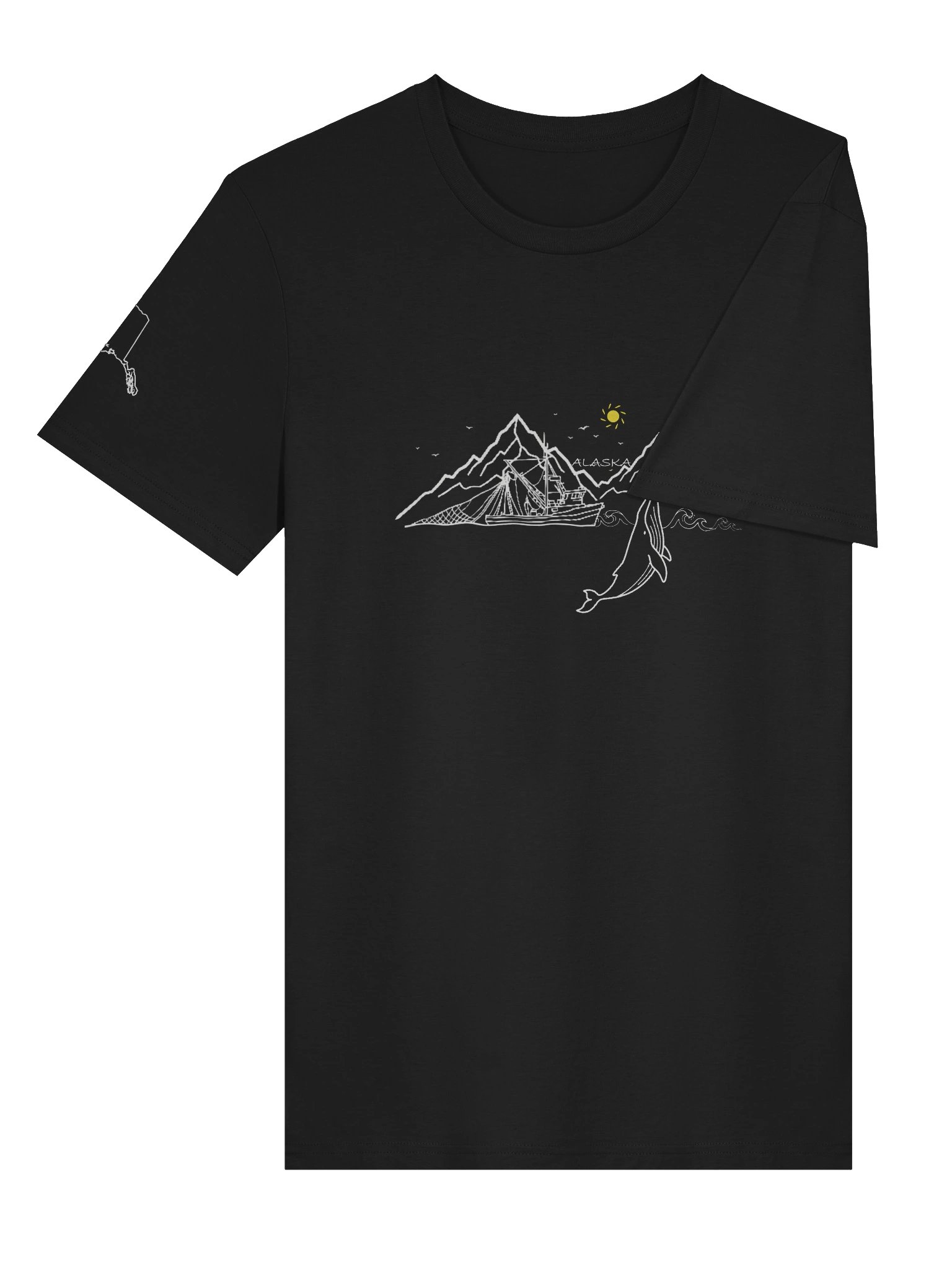 DELUXE "HUMPBACK" ORGANIC COTTON TEE product image (11)