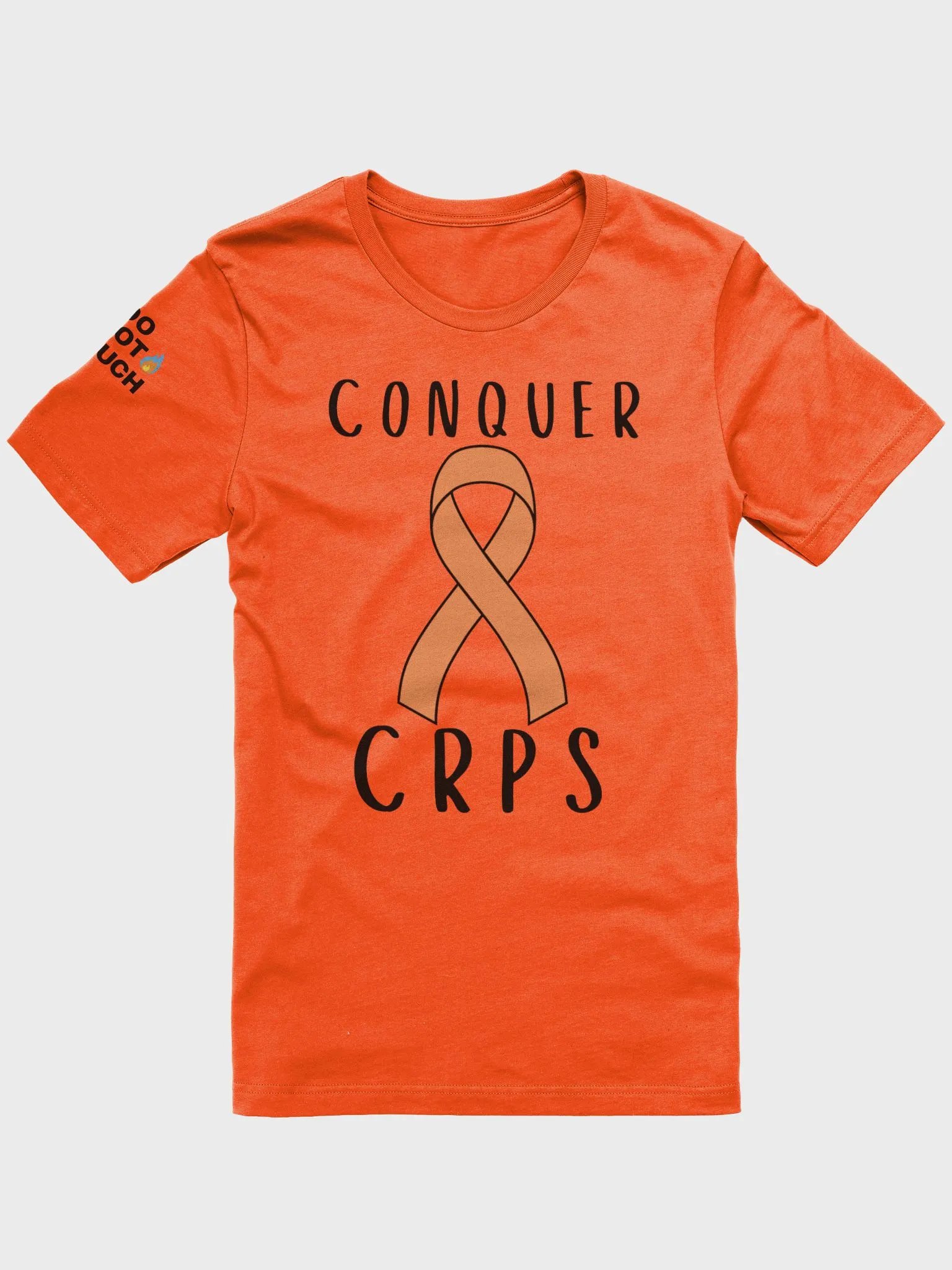 Classic Conquer CRPS DO NOT TOUCH RIGHT Arm 'Supersoft' Orange T-Shirt product image (1)