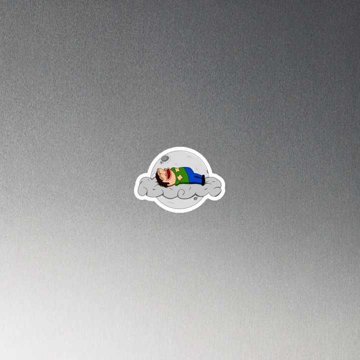 Mijo on Clouds Die-Cut Magnet product image (4)