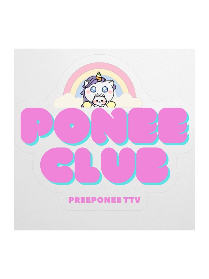 PONEE CLUB Kiss Cut Stickers product image (2)