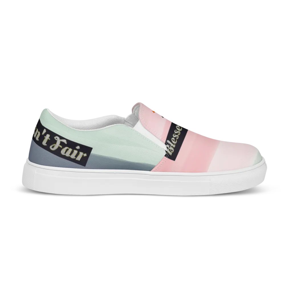 BBG Pink and Green Women's Slip On-w/o Cross product image (6)