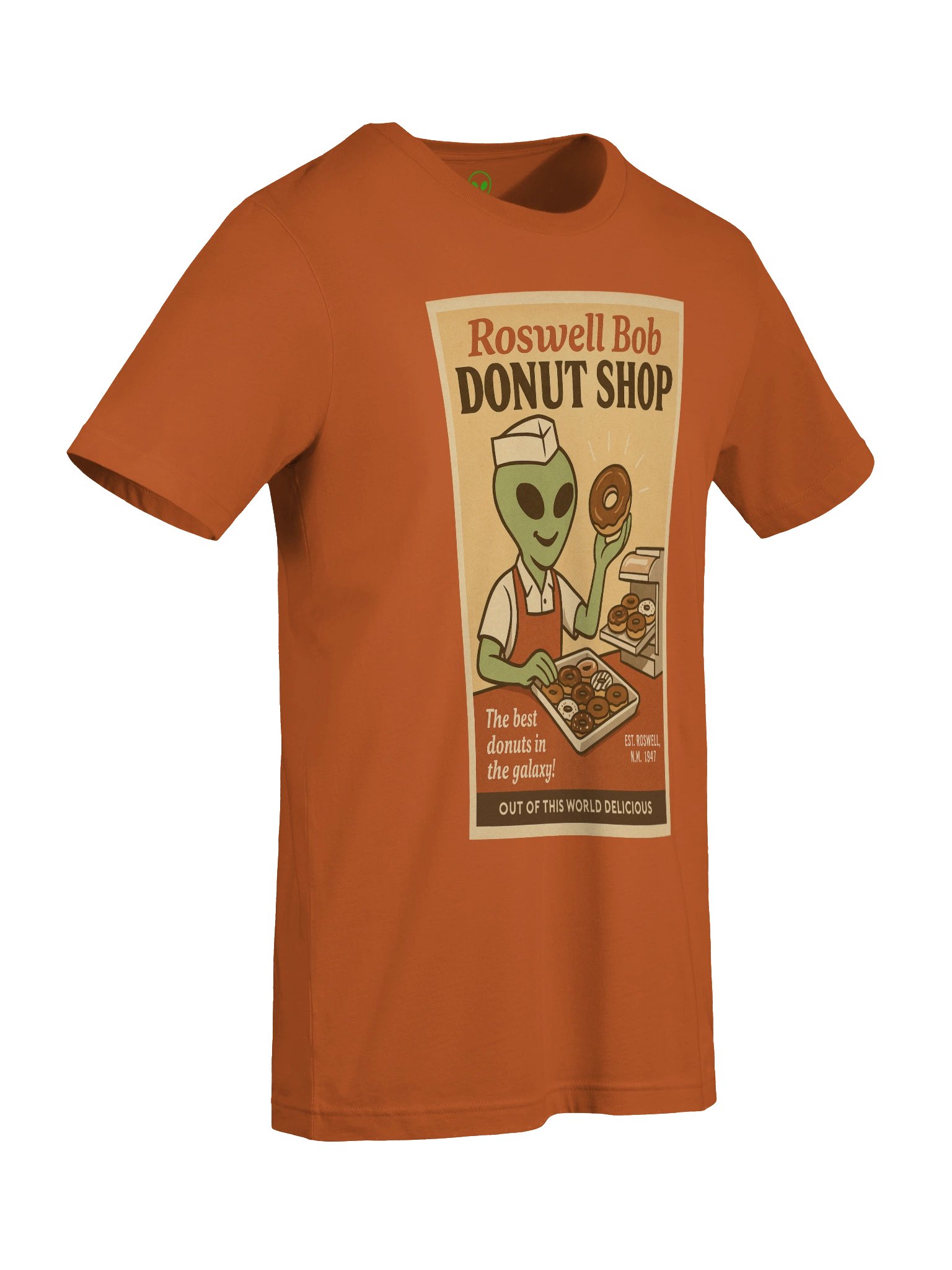 Donut Shop Roswell Aliens 1950's Retro Concert Tee Fit Unisex T-Shirt product image (33)