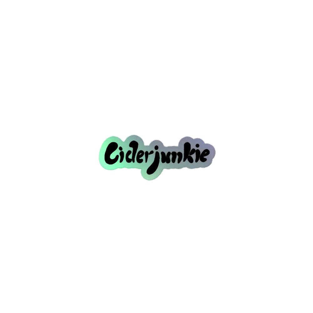 Ciderjunkie Sticker product image (1)