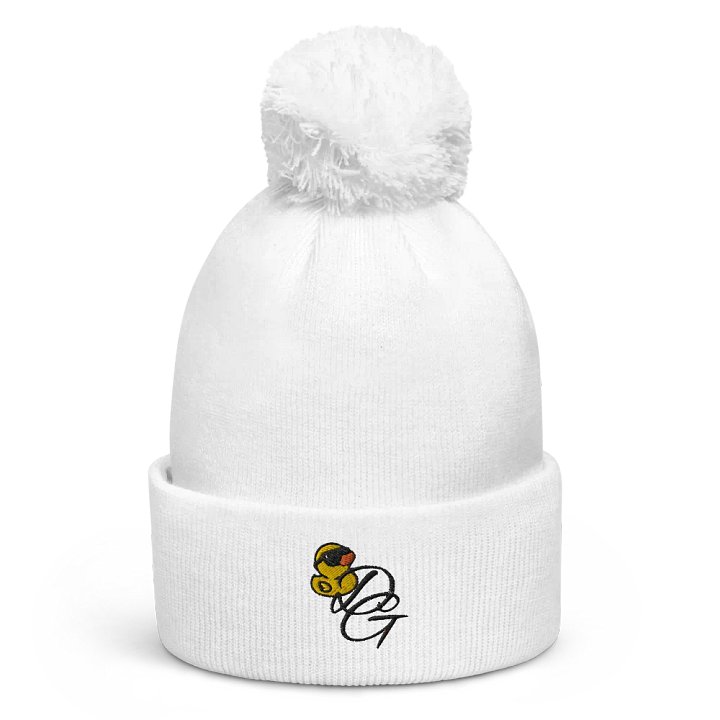 DG Beanie Black Lettering product image (1)
