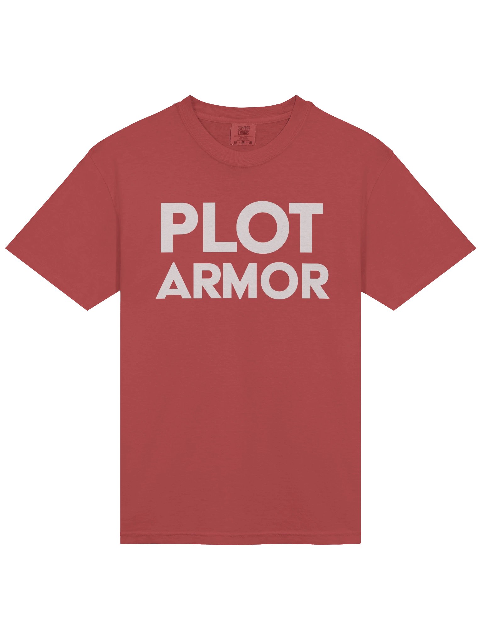 "Plot Armor" Graphic Tee Light product image (23)