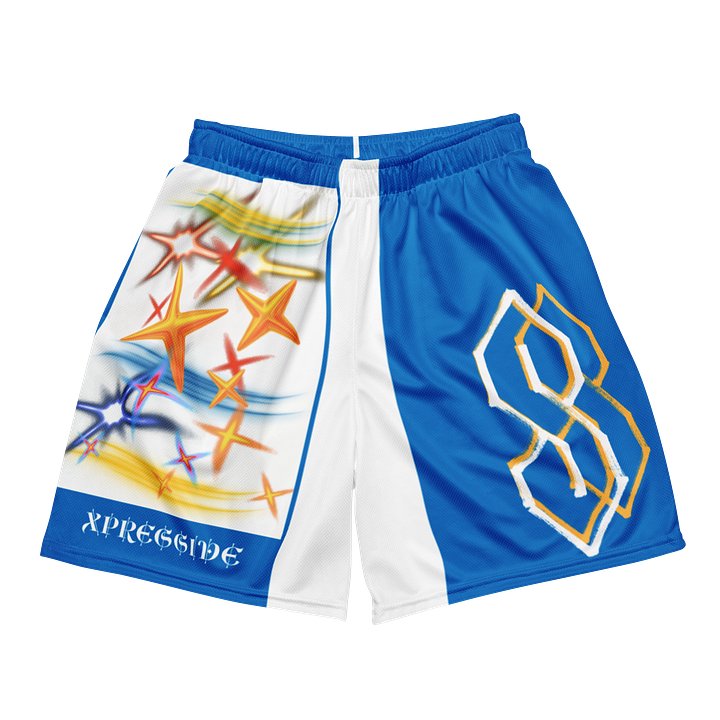 Y2K GRAFFITI COOL S SHORTS SUPERMAN BLUE product image (1)