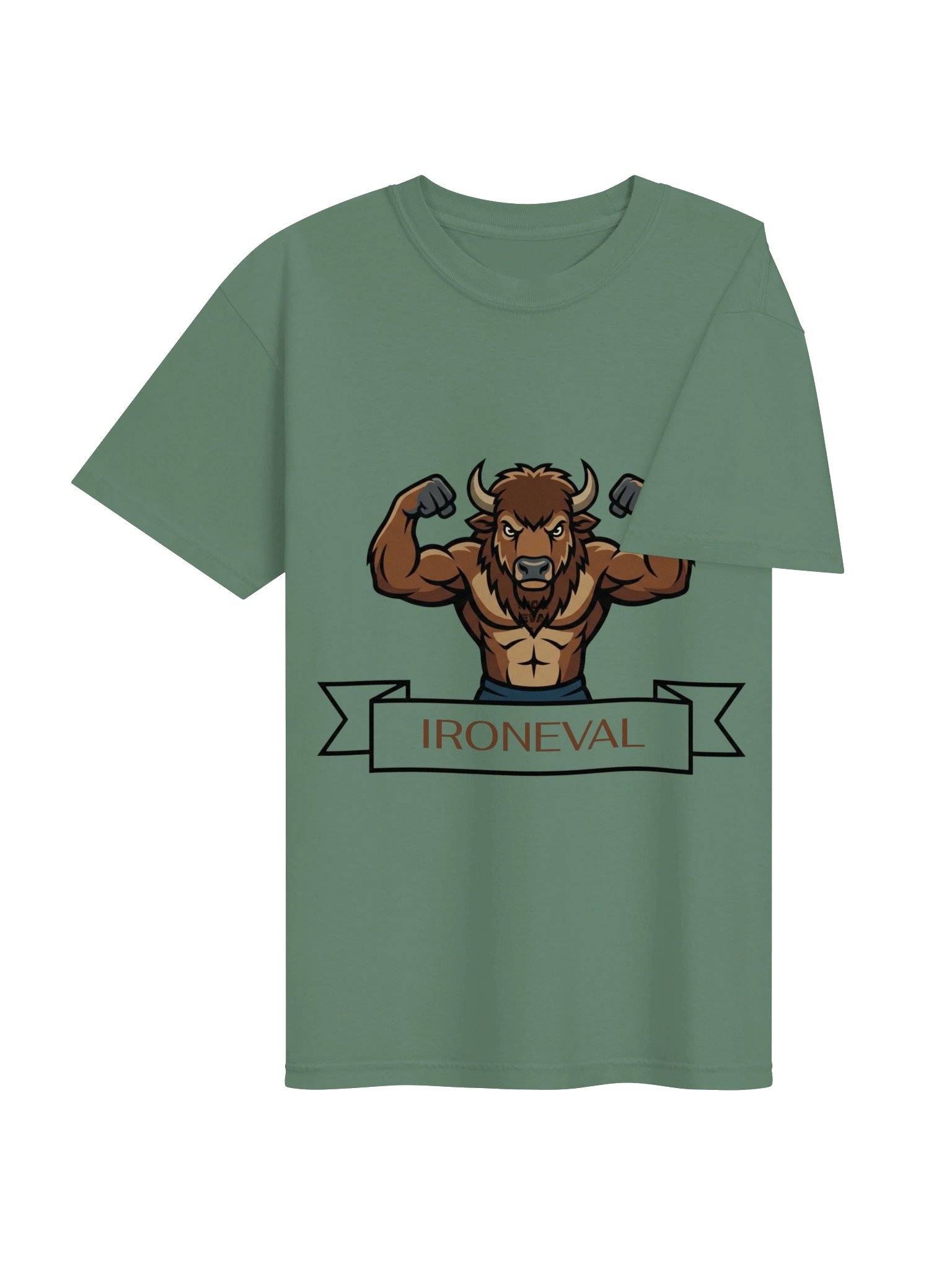 IronEval Bison — Signature Gym Tee product image (4)