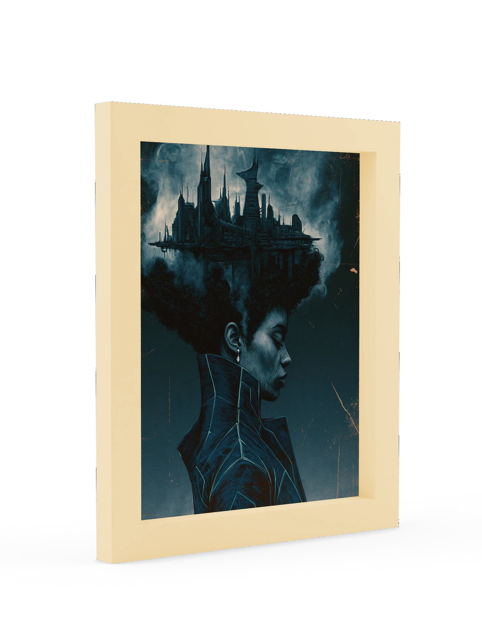Skyline · Mindscape No. 1 | Framed Art Print | Originology | Black History X product image (2)