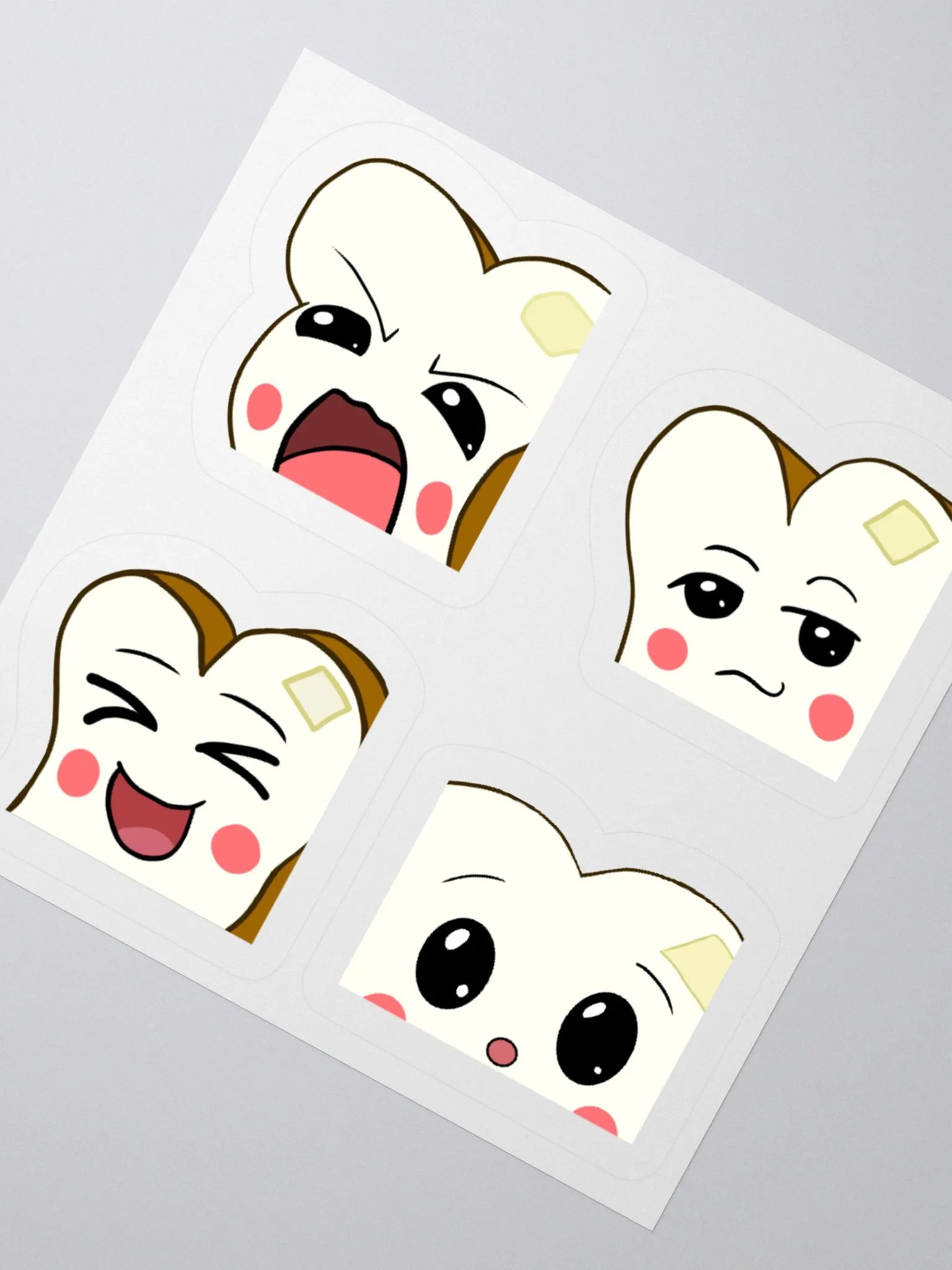 Benjamin Toast Sticker Pack product image (3)