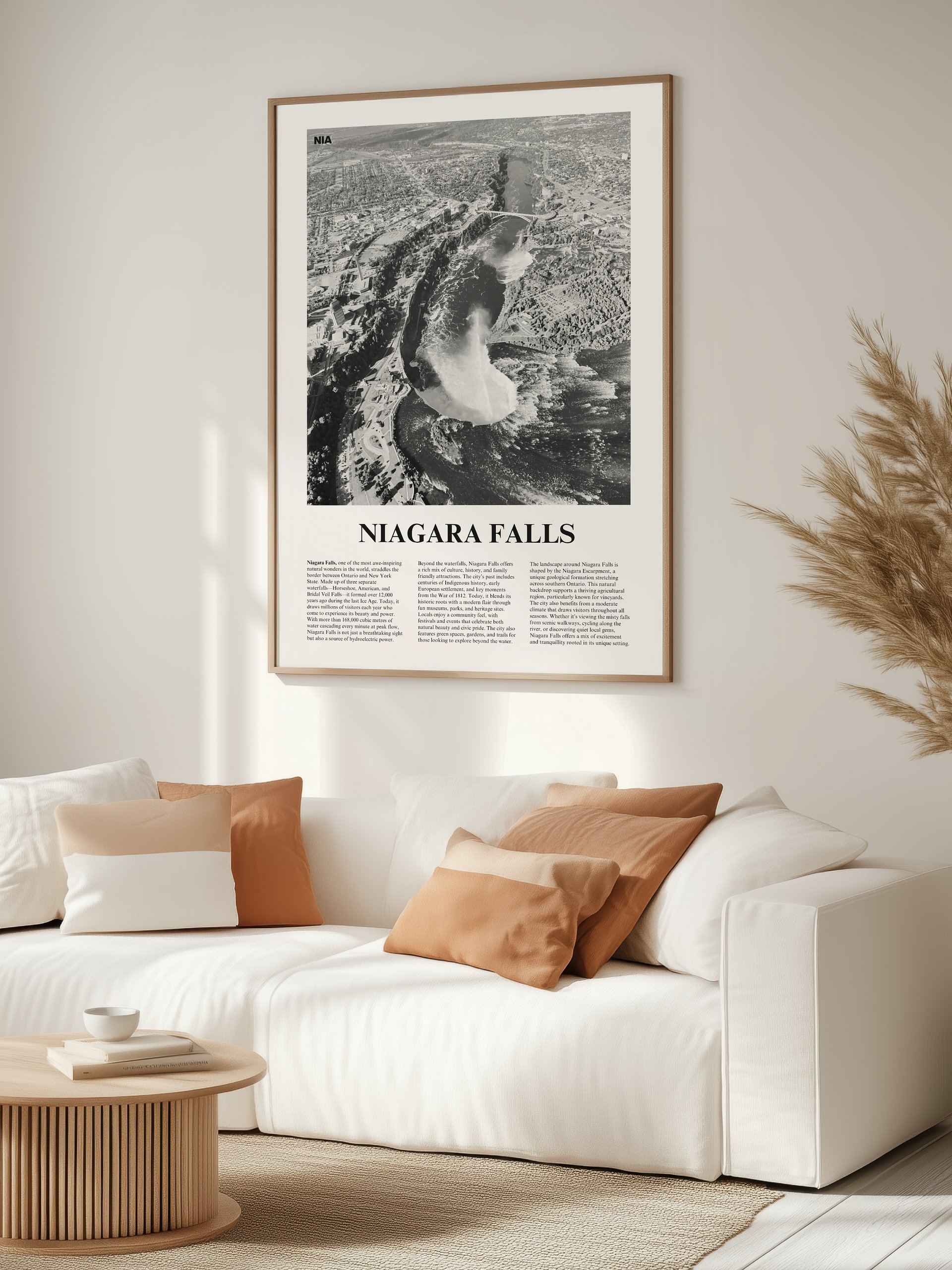 Niagara Falls 01 Newspaper Poster product image (3)