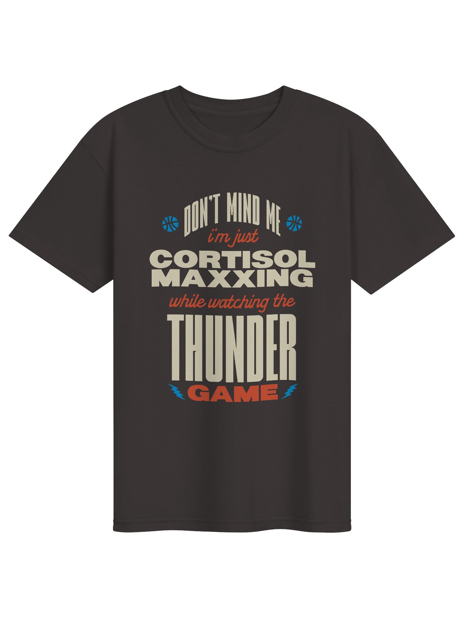 Cortisol Maxxing Thunder Tee product image (9)