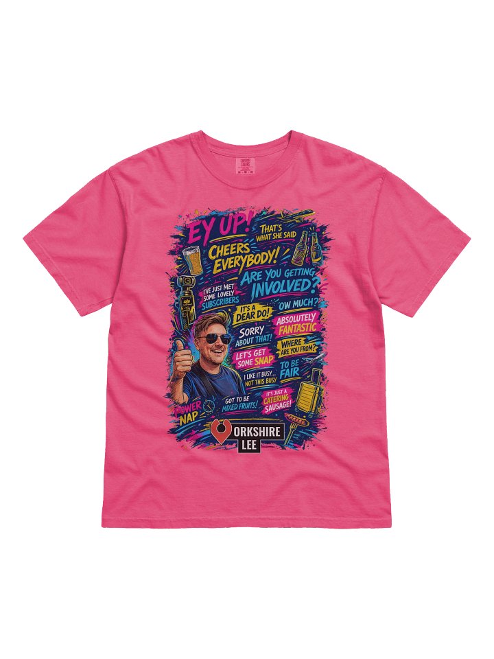 Yorkshire Lee Phrases T-Shirt Light product image (21)