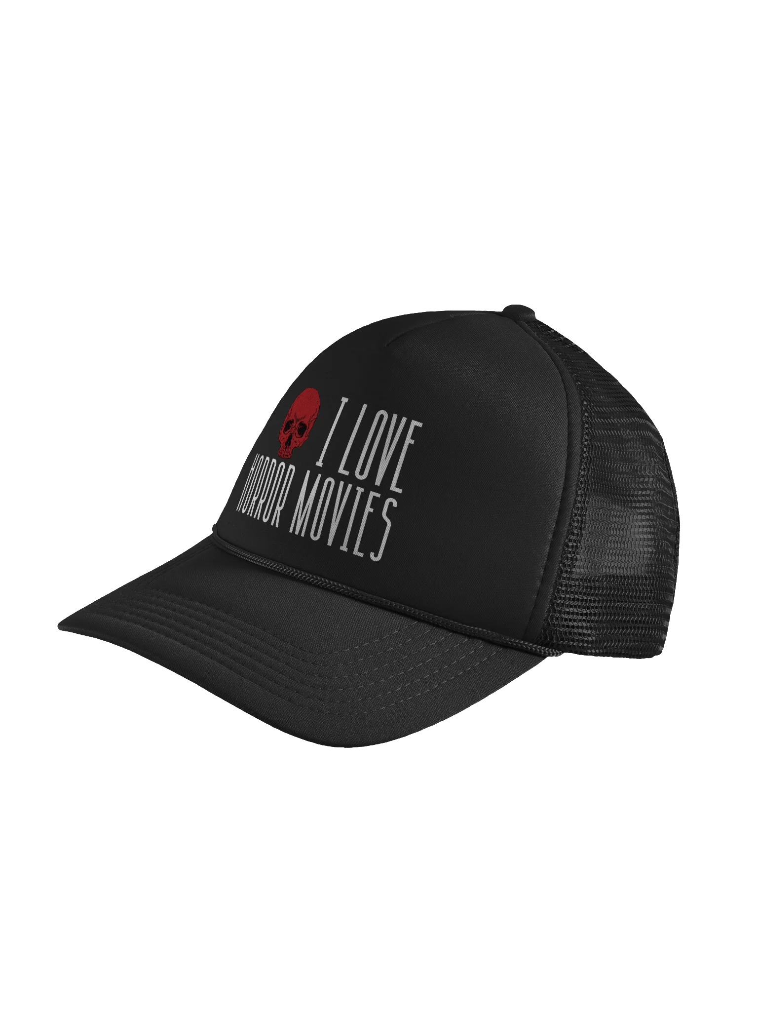 I Love Horror Movies (Skull) -Baseball Hat product image (5)