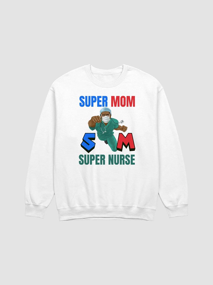Super Mom & Nurse Superhero Crewneck product image (8)