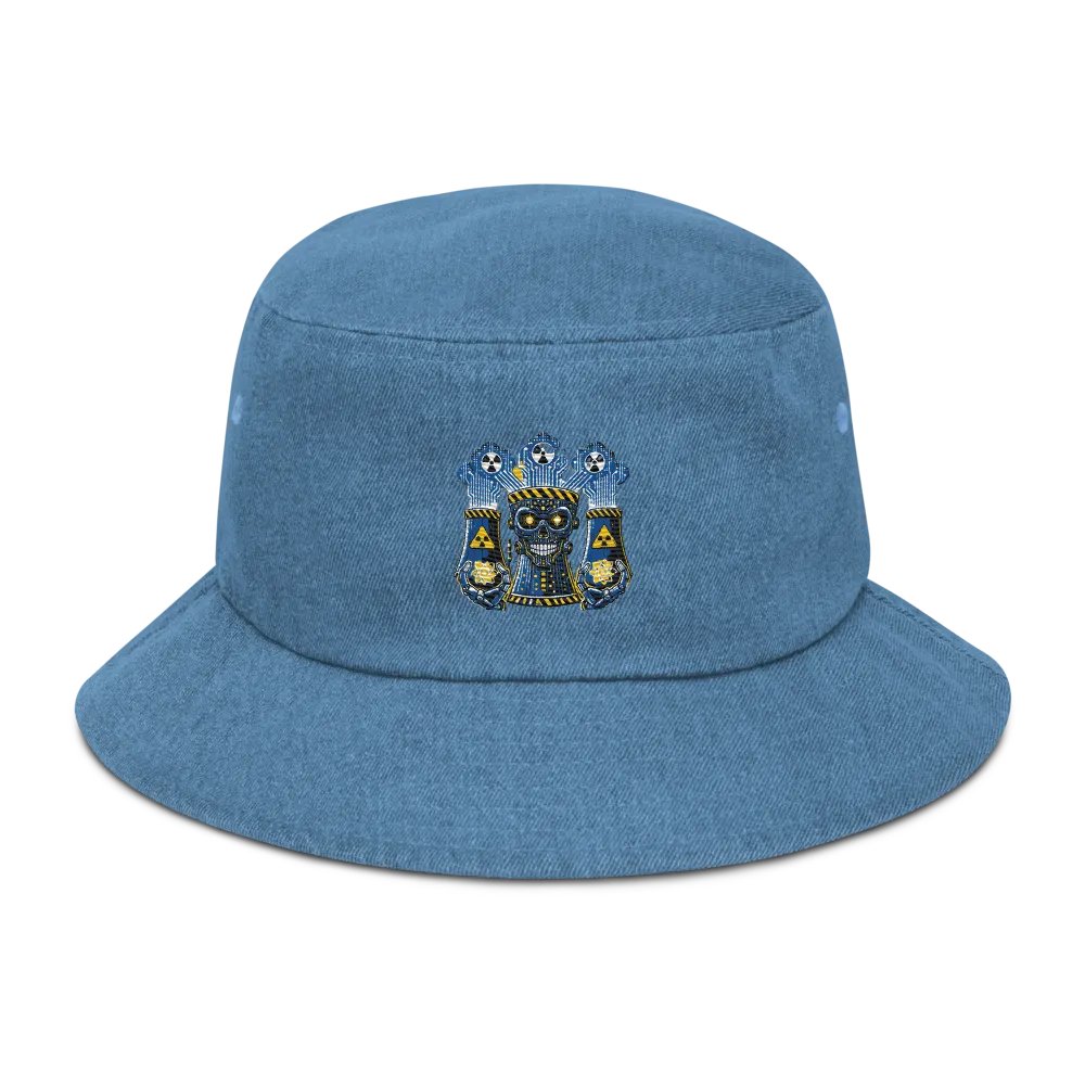 Denim Nuclear Meltdown bucket Hat product image (13)