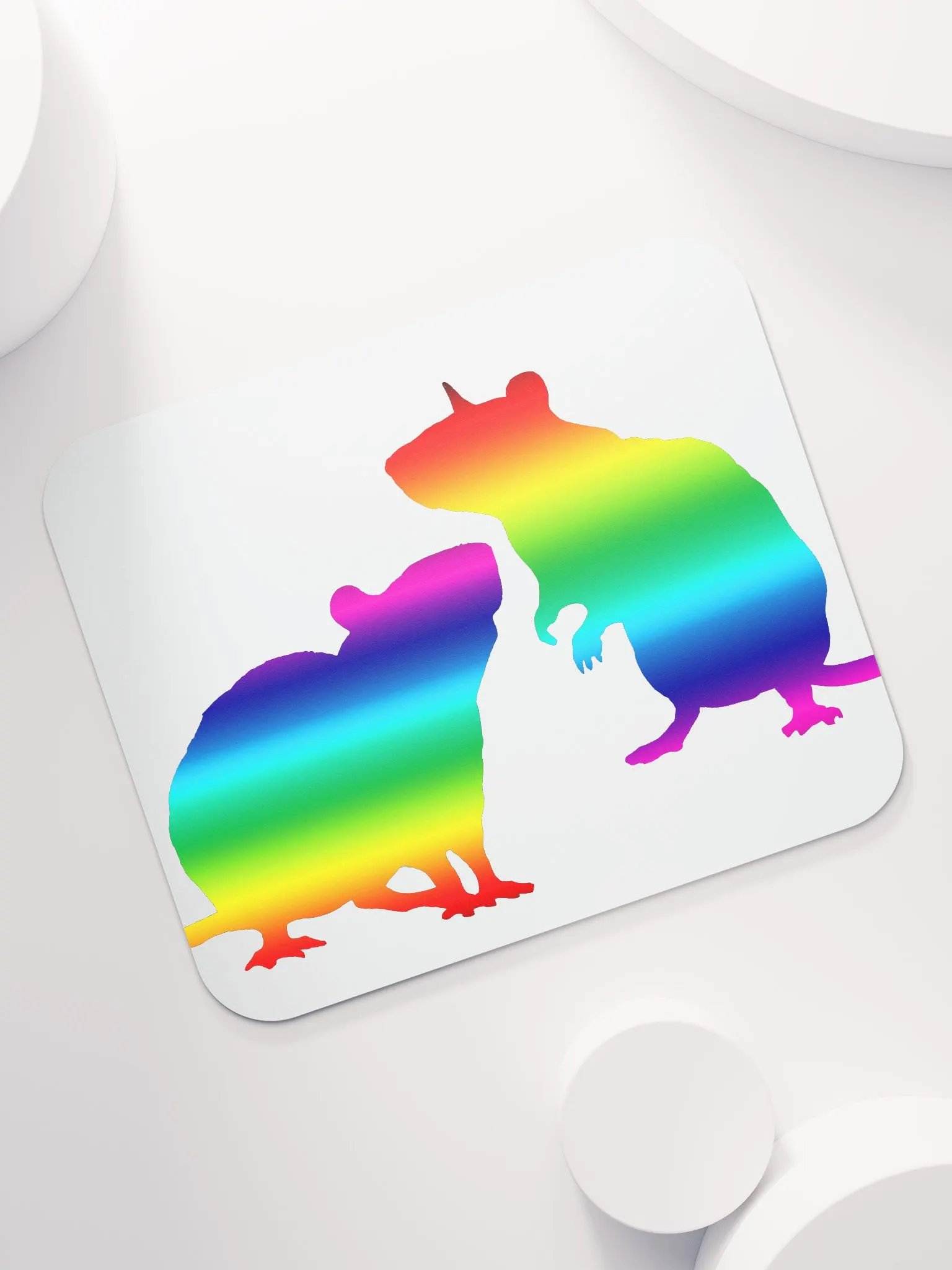 rainbow rats mousepad product image (7)